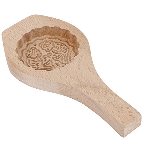 Holz Mooncake DIY S Fond Kuchen Backen Küche Dekoration Werkzeuge Pfirsich Mooncake S Backen Kuchen Fond Tool Kit für Küche Dekor (#5) von AKLOSIPY