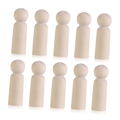 AKOOSY 10Stücke DIY Holzfiguren Teiliges Unvollendete Peg Dolls für Hochzeitstorte Bastelprojekte und Dekorationen Personalisierbare Figuren für Hochzeitsfeiern und Feste AKOOSY 10Stücke DIY Holzfiguren Teiliges Unvollendete Peg Dolls für Hochzeitstorte Bastelprojekte und Dekorationen Personalisierbare Figuren für Hochzeitsfeiern und Feste von AKOOSY