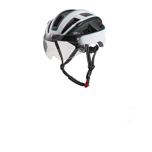 Fahrradhelme für Damen und Herren. Urbaner Helm mit Magnetverschluss. Leichter Allround-City-Fahrradhelm, sportliches Design, atmungsaktiver und cooler Helm, Unisex-Fahrradhelm A,55-61cm von AKPHBKFG