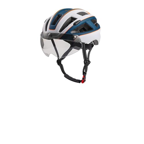 Fahrradhelme für Damen und Herren. Urbaner Helm mit Magnetverschluss. Leichter Allround-City-Fahrradhelm, sportliches Design, atmungsaktiver und cooler Helm, Unisex-Fahrradhelm B,55-61cm von AKPHBKFG