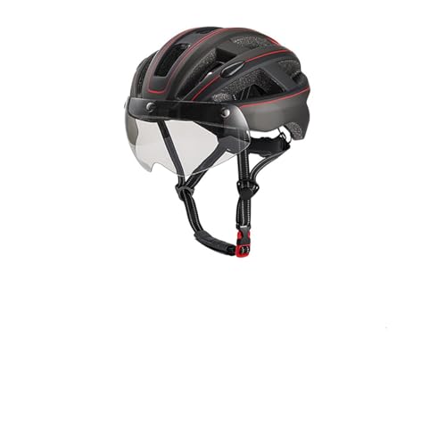 Fahrradhelme für Damen und Herren. Urbaner Helm mit Magnetverschluss. Leichter Allround-City-Fahrradhelm, sportliches Design, atmungsaktiver und cooler Helm, Unisex-Fahrradhelm C,55-61cm von AKPHBKFG