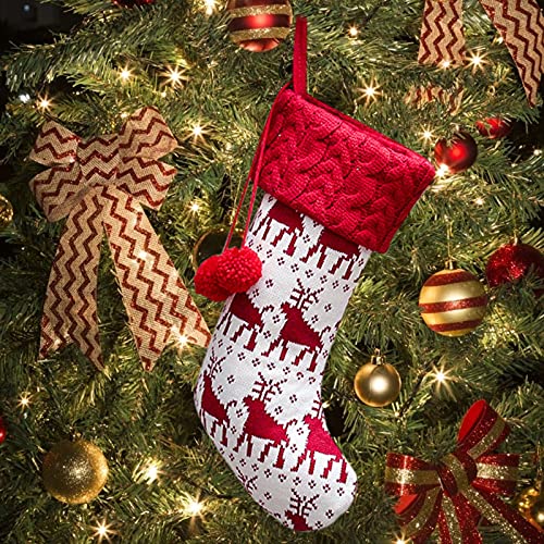 AKTOUR Geschenkpapier Für Große Geschenke Weihnachten Socken Geschenkgarn Weihnachtstasche Geschenk rot Wohnkultur Verpackungsband Für Geschenksets (C, One Size) von AKTOUR