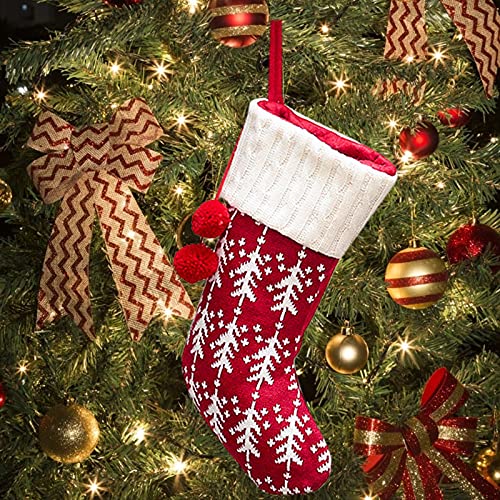 AKTOUR Geschenkpapier Für Große Geschenke Weihnachten Socken Geschenkgarn Weihnachtstasche Geschenk rot Wohnkultur Verpackungsband Für Geschenksets (D, One Size) von AKTOUR