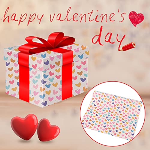 AKTOUR Geschenkpapier Heute Lieferung Tissue Verpackung Tag Geschenk Design Papier Seidenpapier Papierdekorationen DIY Sweet Heart Hochzeit Kunsthandwerk & Nähen Aufbewahrungsbeutel Aus (A, One Size) von AKTOUR