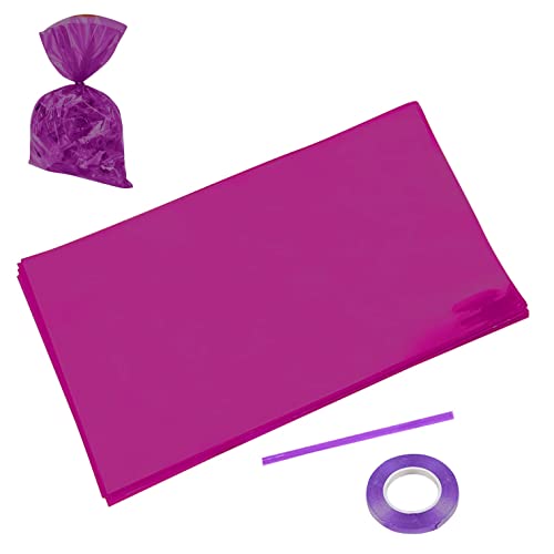 AKTOUR Geschenkpapier Küche Cellophan Verpackung Verpackung Farbig Wohnkultur Wickelbögen (E, One Size) von AKTOUR