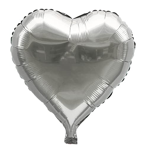 AKTOUR Helium 65 Hochzeits-Dekorations- Babyparty Neutral (Silver, One Size) von AKTOUR