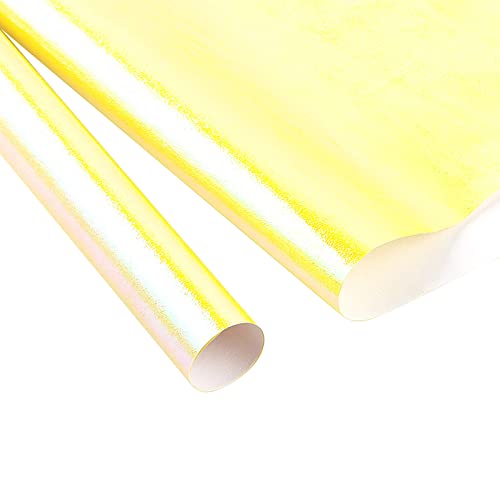 AKTOUR Ja Bitte Bar Zeichen Valentinstag Papier Geschenkpapier Papier Geschenk glänzende Farbe Verpackung Tag Blumenverpackung DIY Weihnachten Geschenkpapier (Yellow, One Size) von AKTOUR