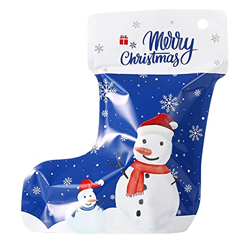 AKTOUR Packpapier Für Den Versand Geschenk Schneemann Geschenktüte Weihnachtsmann Weihnachten Weihnachten Geschenkpapier (Blue, One Size) von AKTOUR