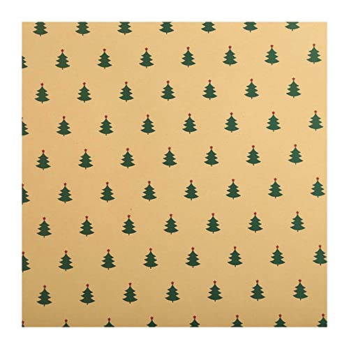 AKTOUR Wickelstreifen Frauen Kinder Weihnachten Geschenkpapier Weihnachtsgeschenke Verpackung LKW Plaid Schneeflocke Grüner Weihnachten Design Schneeflocke Auto Weihnachtsgeschenkpapier (A, One Size) von AKTOUR