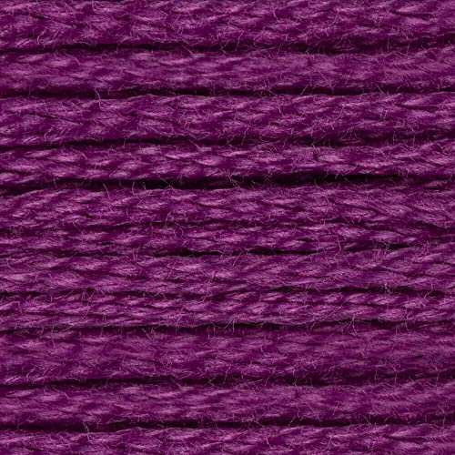 CXC Amo 1–35 Kreuzstich-Stickgarn, farbechte Baumwollseide, farblich passend zu DMC (33 - Fuchsia) von AKxStitch