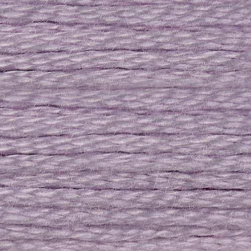 CXC Amo 1–35 Kreuzstich-Stickgarn, farbechte Baumwollseide, farblich passend zu DMC (25 - Ultra Light Lavender) von veeu