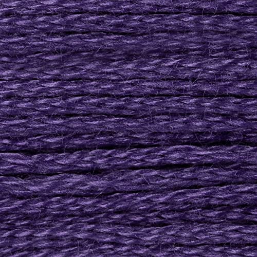 CXC Amo DMC 1–35 Kreuzstich-Stickgarn, komplettes Set, farbechte Baumwollseide, farblich passende DMC (32 – Dark Blueberry) von AKxStitch