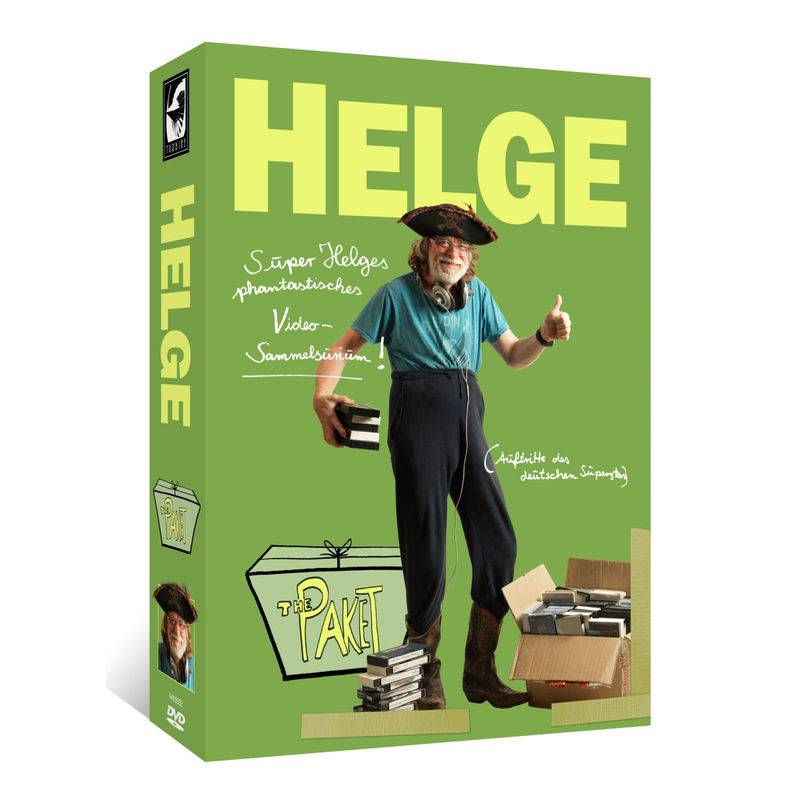 Helge Schneider - The Paket: Super Helges Phantastisches Video-Sammelsurium (Limitiertes Boxset Inkl. 11 Dvds + 8 Postkarten + 2 Sticker) (DVD) von AL!VE