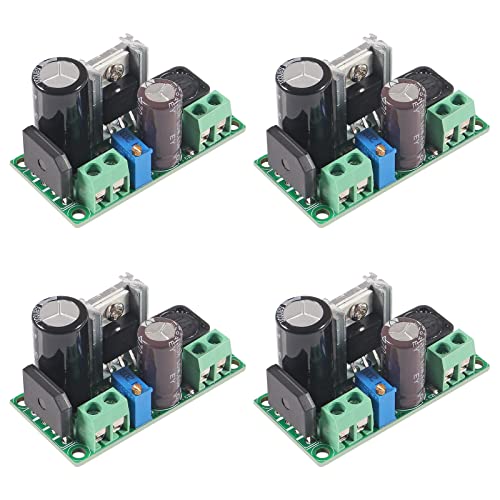 ALAMSCN 4 Stück LM2596HV DC-DC Buck Converter Wandler Spannungsregler AC 5-30V DC 5-48V 24V 36V 48V zu DC 2.5-35V 12V Buck Converter Modul Einstellbare Ausgangsspannung Abwärtsmodul von ALAMSCN