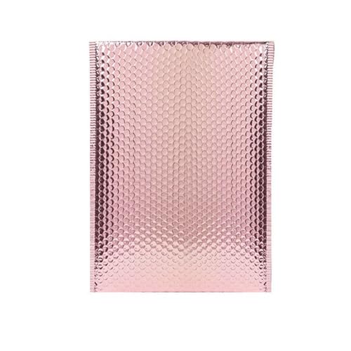 Gepolsterte Umschläge, Luftpolsterumschläge, 100 Stück, Kleinunternehmensbedarf, Versandverpackung, Luftpolster, gepolsterte Umschläge, Taschen for Verpacken von Produkten, Versandtaschen(Rose gold,13 von ALANIZ