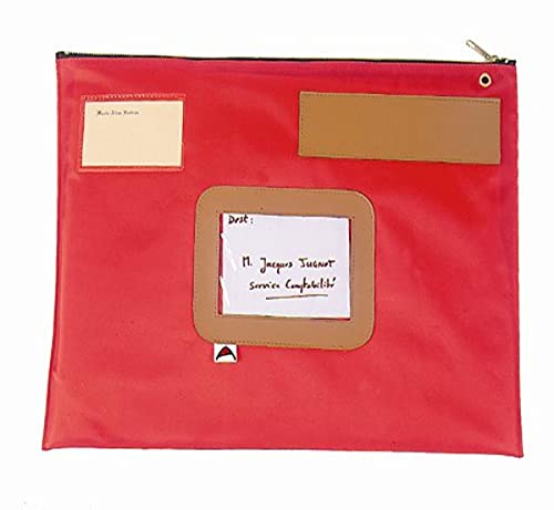 Alba Mehrweg-Versandtasche/POPLATR 42x32 cm rot wasserfestes Nylon von ALBA