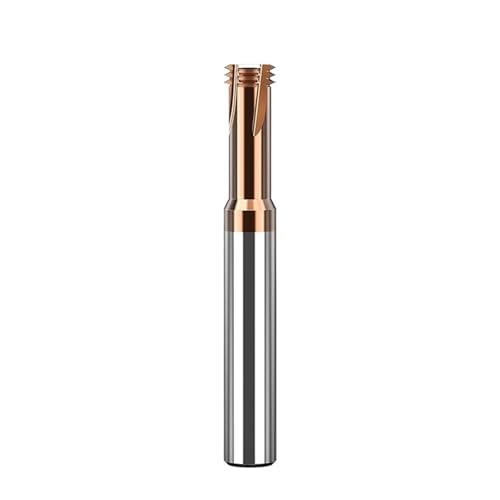 ALBHGSVS Three Tooth Spiral Milling Cutter 3 Flutes 4 Blades CNC Tool Thread End Mill Router Bit 50-90mm Imported Tungsten Steel catholic(G126010) von ALBHGSVS