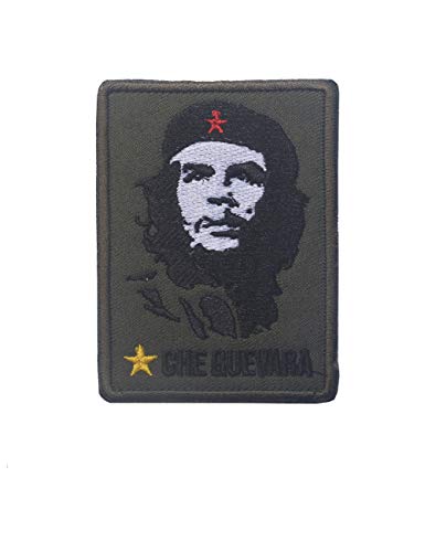 AliPlus Che Guevara Aufnäher, taktisch, Moral, Militär, Stickerei, Klettverschluss, für Rucksäcke, Mützen, Jacken (02) von ALIPLUS