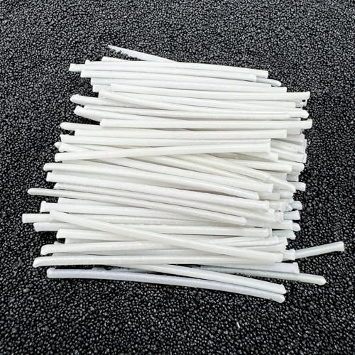 ALLAVA 50 Stück Kerzendocht, Dochte für Kerzen, Kerzendochte für Kerzen, Rauchfrei Kerzen Docht, Candle Wick Keine Basis, Dochte für Kerzensand, Kerzenherstellung Candle DIY (5cm) von ALLAVA