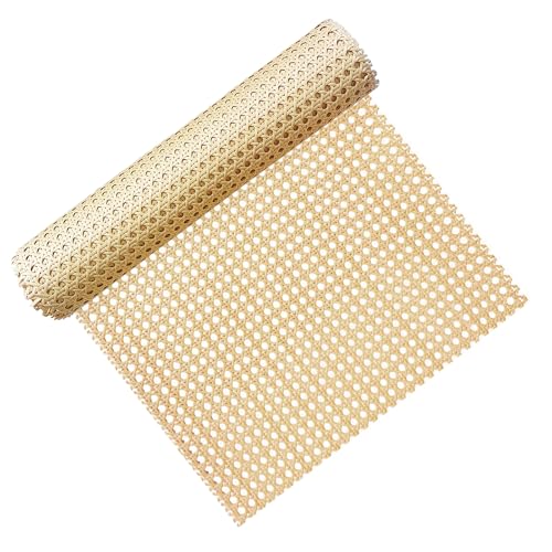 40 x 300cm Wiener Geflecht,Wiener Geflecht Meterware,Kunststoff PE Cane Webbing Rattan Roll,Wiener Geflecht Flechtmatten for Rattan Craftsmen,Handgemachtes PE Rattan Geflecht für DIY Möbeldekoration von ALLINKIT