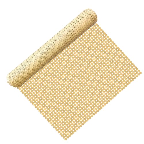 50 x 300cm Kunststoff PE Wiener Geflecht,Wiener Geflecht Meterware,Cane Webbing Rattan Roll,Wiener Geflecht Flechtmatten for Rattan,Rattan Geflecht für DIY Möbeldekoration von ALLINKIT