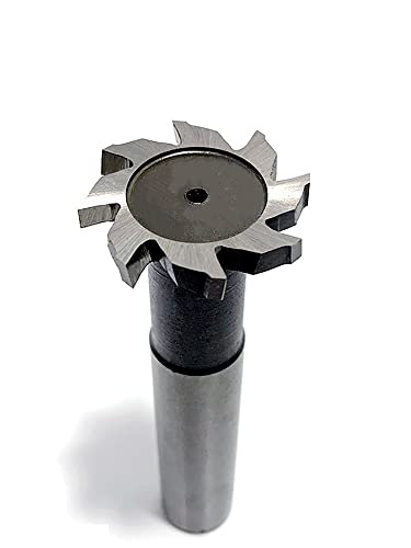 ALLZZY T-Nut-Fräser for Metall HSS Woodruff Key Seat Router Bit Dicke 1–12 mm Durchmesser 8–50 mm (Color : 1.5 mm, Size : 16D 10d 65L) von ALLZZY