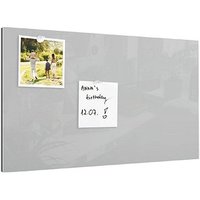 ALLboards Glas-Magnettafel 100,0 x 80,0 cm grau von ALLboards