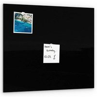 ALLboards Glas-Magnettafel 100,0 x 80,0 cm schwarz von ALLboards