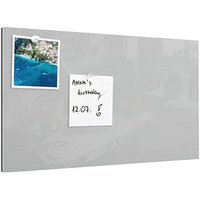 ALLboards Glas-Magnettafel 60,0 x 40,0 cm grau von ALLboards