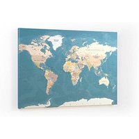 ALLboards Magnettafel CANVASboards 90,0 x 60,0 cm blau von ALLboards