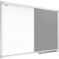 ALLboards Whiteboard-Pinnwand 60,0 x 40,0 cm Textil weiß von ALLboards