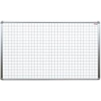 ALLboards Whiteboard kariert 120,0 x 90,0 cm weiß lackierter Stahl von ALLboards