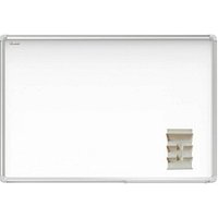 ALLboards magnetischer Stiftehalter für Glasboards weiß Kunststoff 6,5 x 2,0 x 10,5 cm von ALLboards