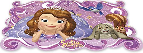 0425, Disney Prinzessinnen Sofia; Maße 43 x 29 cm; Produkt aus wiederverwendbarem Kunststoff; BPA-frei. von ALMACENESADAN