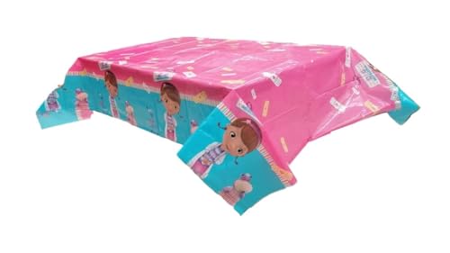 4740, Pack Party Doktor, MC Stuffins; Tischdecke Party 120 x 180 cm und Happy Birthday Girlande ca. 2,40 m von ALMACENESADAN