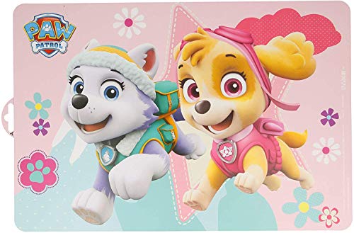 Paw Patrol 2017 Tischset, Motiv: Skye, Paw Patrol, Kunststoff, BPA-frei, Maße 43 x 29 cm von ALMACENESADAN