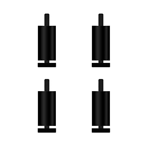 ALMLNLL Möbelbeine Metallmöbel-Stützbeine, höhenverstellbar, M8-Schraube, verstellbare Möbel-Ersatzbeine for Schrank, Bett, Sofa, Schrank, Schreibtisch, kann 300 kg tragen von ALMLNLL