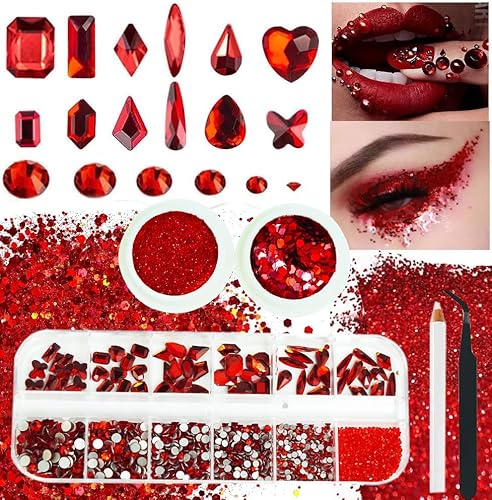 3-Stücke Strass Picker Werkzeug Acryl Griff Strass Applicator Dual-Ended DIY Nail Art Tool mit 1 Pinzette, Pick Up Pen,3Stk Nagelstift von ALOCIAM