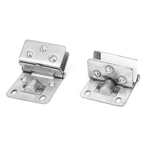 Glasregalhalterungen, Glasregalhalterung, Edelstahl, 9 mm–12 mm Dicke, Glasregal-Clips, Klemmen, Stützhalterung, 2 Stück von ALturN