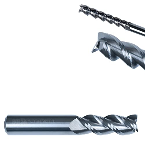 VHM Fräser Schaftfräser Alu & NE Metalle Alufräser - Ø12x 30/75mm SchaftØ 12mm von AM-Zerspanungstechnik