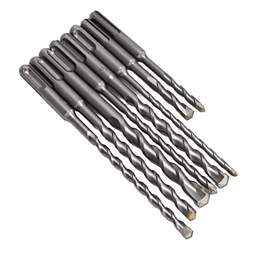 Hammerbohrbits Set mit Vergaserspitzen für Ziegelstein und Betonbohrungen in Rotationshammerwerkzeugen (8Pcs) von AMAKO