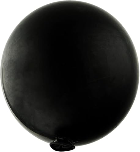 90cm Groß Ballon Schwarz Grosse Luftballons Latex Riesige Ballon 36 Zoll Riese Luftballon Rund Helium Luftballon für Partydekorationen Hochzeit Weihnachts Geburtstag Festival(7 Stück) von AMANDELIZABE