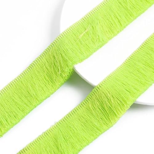 Seidenband zum Basteln, 1 m, dicke Quastenborte, 3 cm, Polyester, für Vorhänge, Kissen, Ohrringe, Taschen, Dekoration, Spitzenfransen, Netzbesatz, Stoff zum Nähen (Farbe: 24) (16 Einheitsgröße) von AMAXRcsy