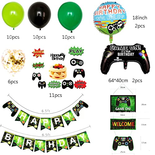 Spiel Happy Birthday Ballon Set Latex Ballons Party Dekoration Kit von AMAZOC