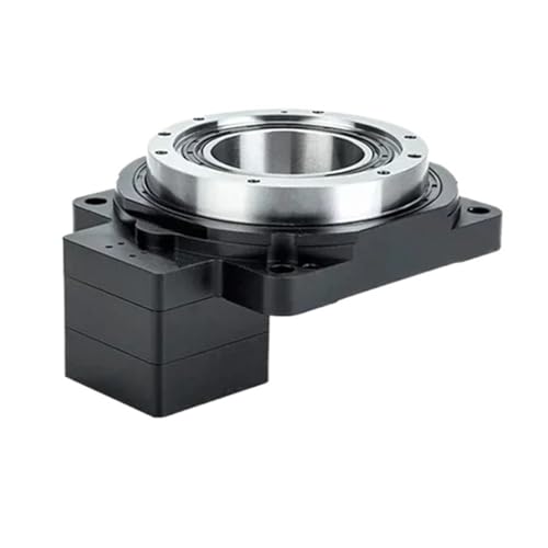 AMEHRU 130mm1arcmin Hohle rotierende Plattform Planetenreduzierer ersetzt Motor/Nockenteiler Schrittmotor 10/18:1 Abschrägung Nema23 Nema34(Ratio 10 to 1,11mm Input-60 Servo) von AMEHRU