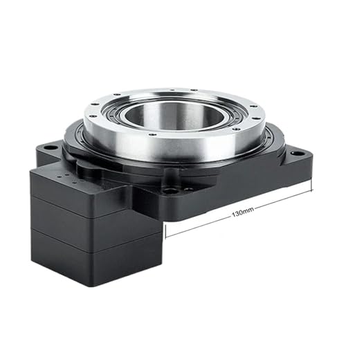 AMEHRU CNC-Hohldrehantrieb Hohldrehplattform-Plattenspieler for 400-W-Servo Nema23 Nem34 Stepper Ersetzen Sie den Nockenteilermotor(12.7 for 86 Stepper,Ratio 10) von AMEHRU