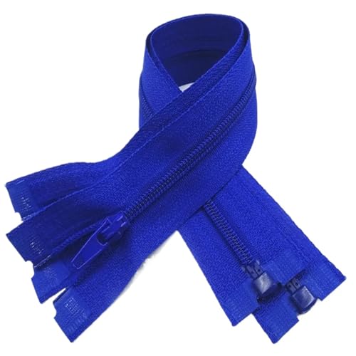 AMENGJ Zips for Sewing Prozess des Nähens von Kleidungsstücken mit diesen 5 Stück 3# Nylon-Reißverschlüssen – erhältlich in 20 Farben(Dark Blue,40CM_5PCS) von AMENGJ