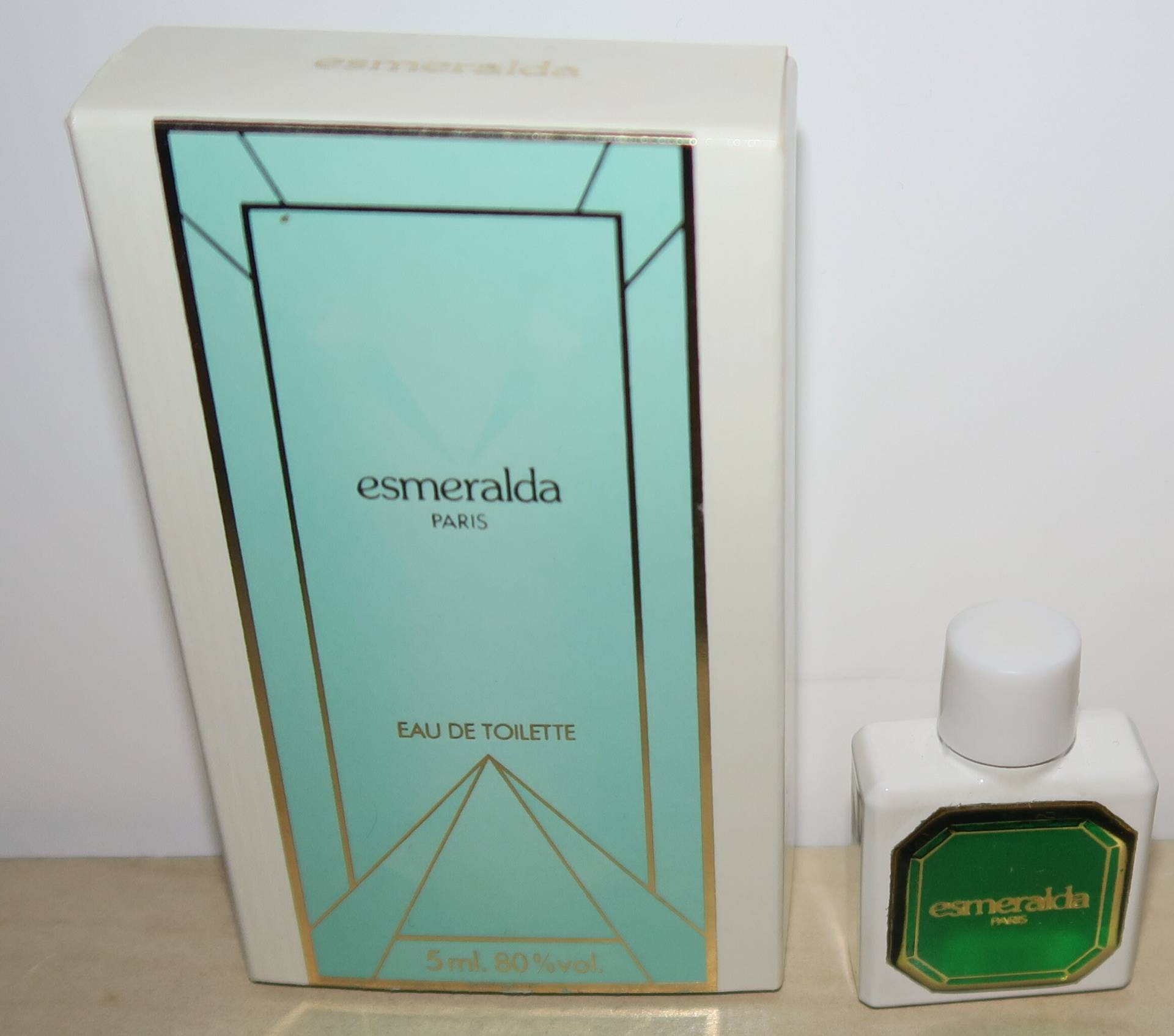 Miniatur Eau De Toilette Esmeralda 5Ml Parfums Von von AMERICANTRAIN