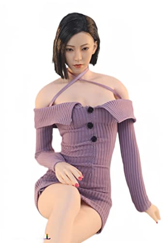AMITD 1/6 Scale Female Clothes Strapless Dress,Handmade Costume for Phicen,TBLeague JIAOU Action Figure Body Purple AMITD 1/6 Scale Female Clothes Strapless Dress,Handmade Costume for Phicen,TBLeague JIAOU Action Figure Body Purple von AMITD