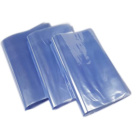 AMIUHOUN 100 Stück DIY Heißsiegel, flache Öffnung, PVC-Schrumpffolie, Beutel, wasserdicht, transparent, 11 x 30 cm von AMIUHOUN